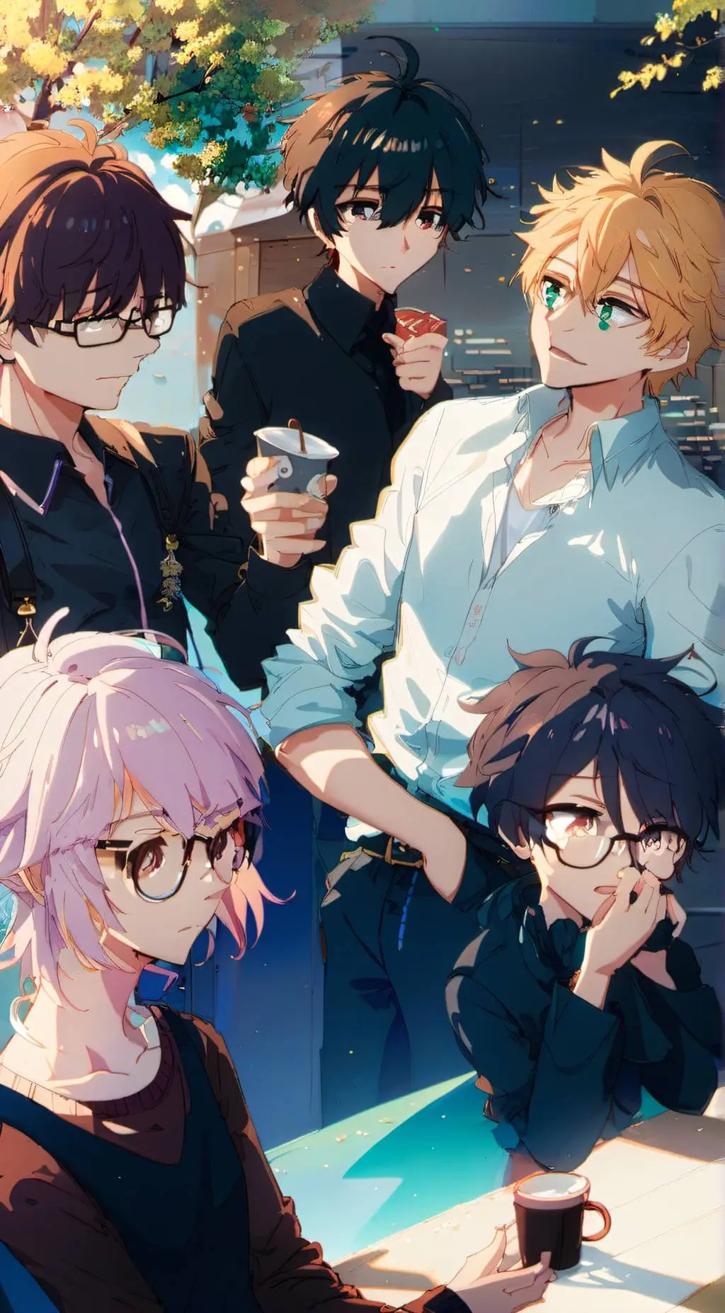 ai character: your friends background