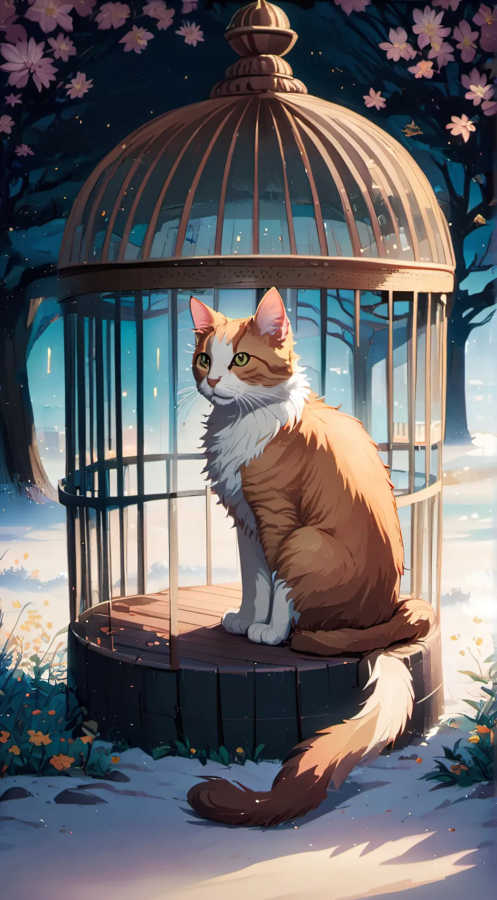 ai character: Baby Kitten background