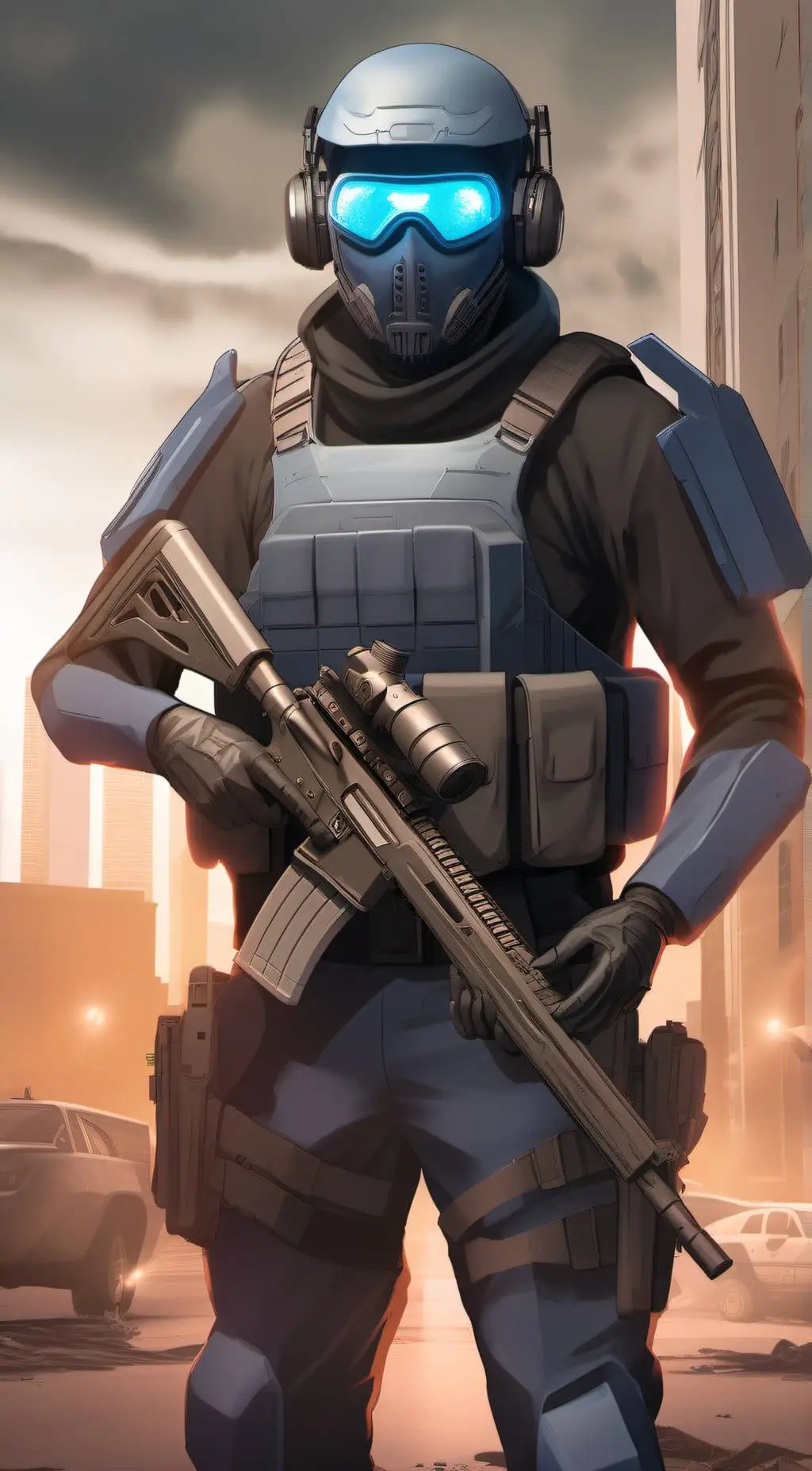 ai character: S.B.U. medic background