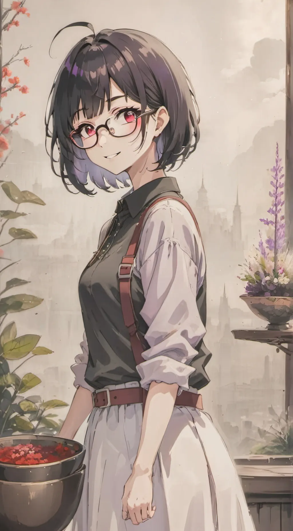 ai character: Gina  background