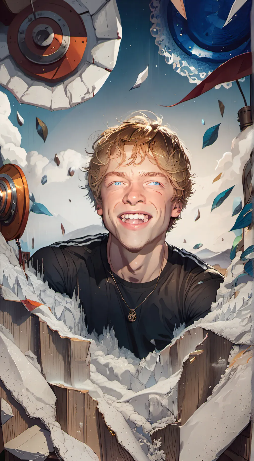 ai character: Johnny boy background