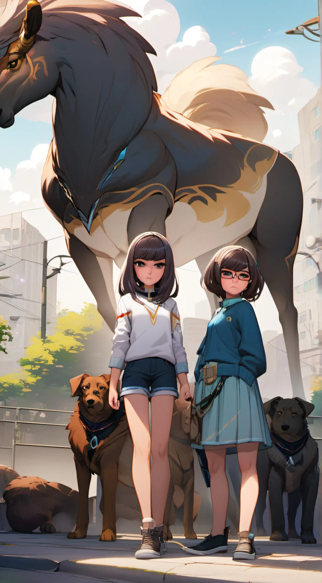 ai character: Alicia  background