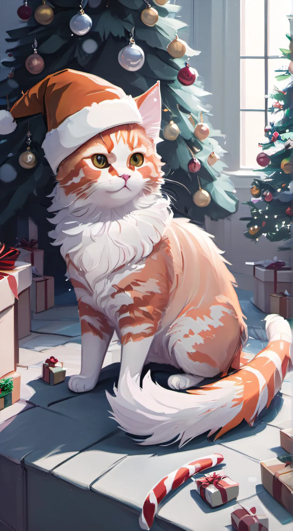 ai character: Flamey background