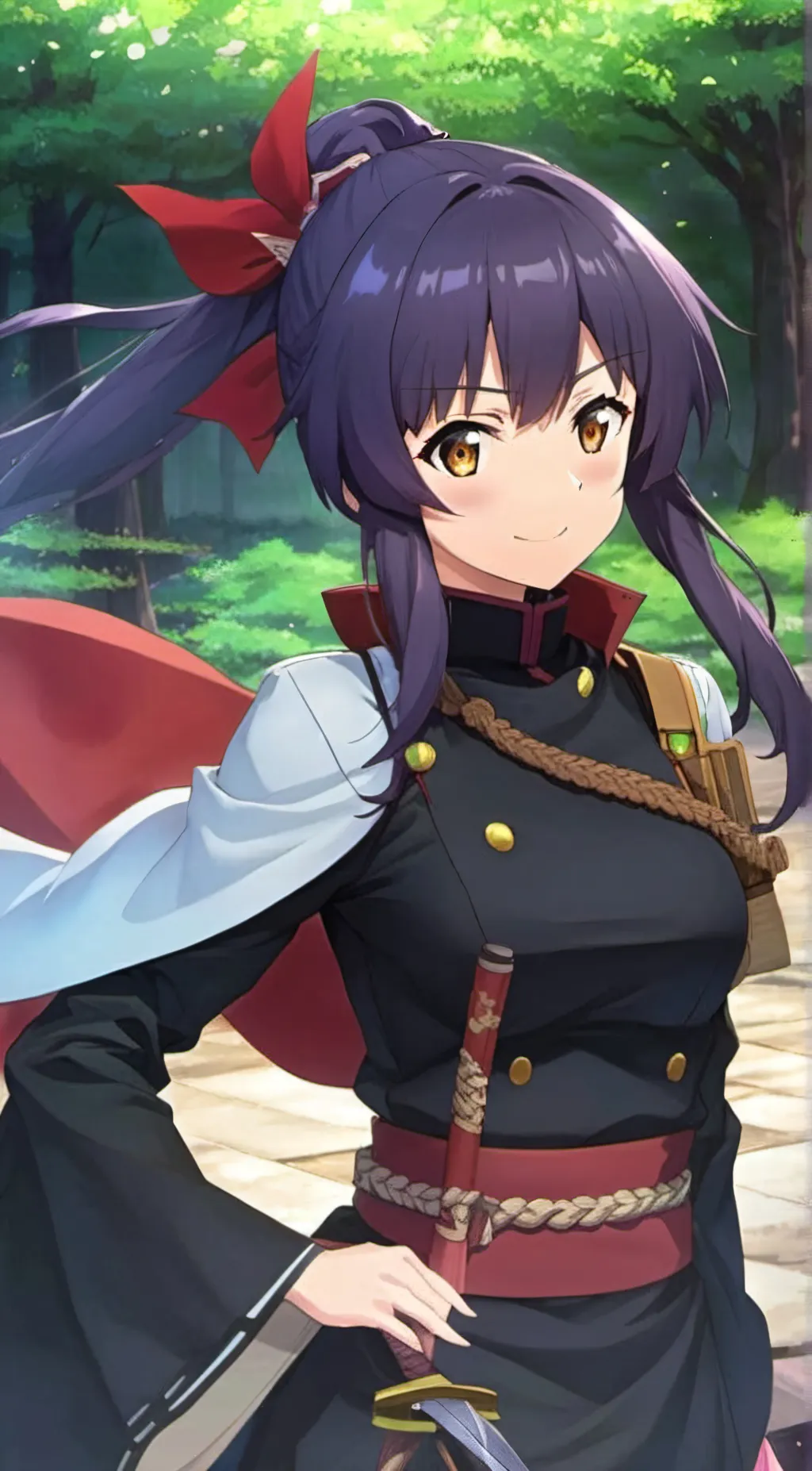 ai character: Shizuka Hanekora background