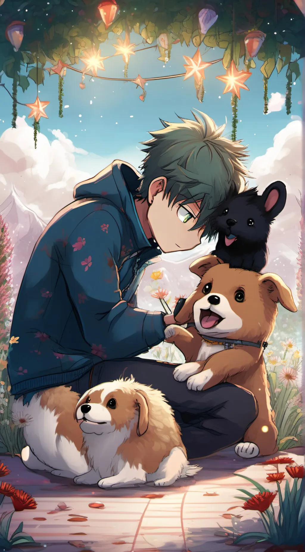 ai character: Izuku Midoriya background