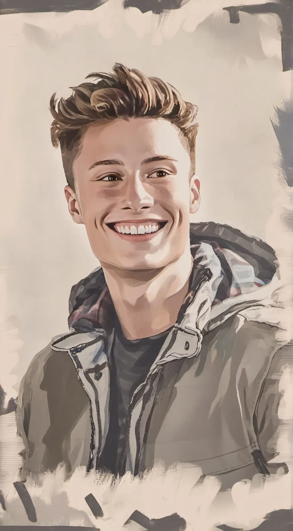 ai character: bryton myler  background