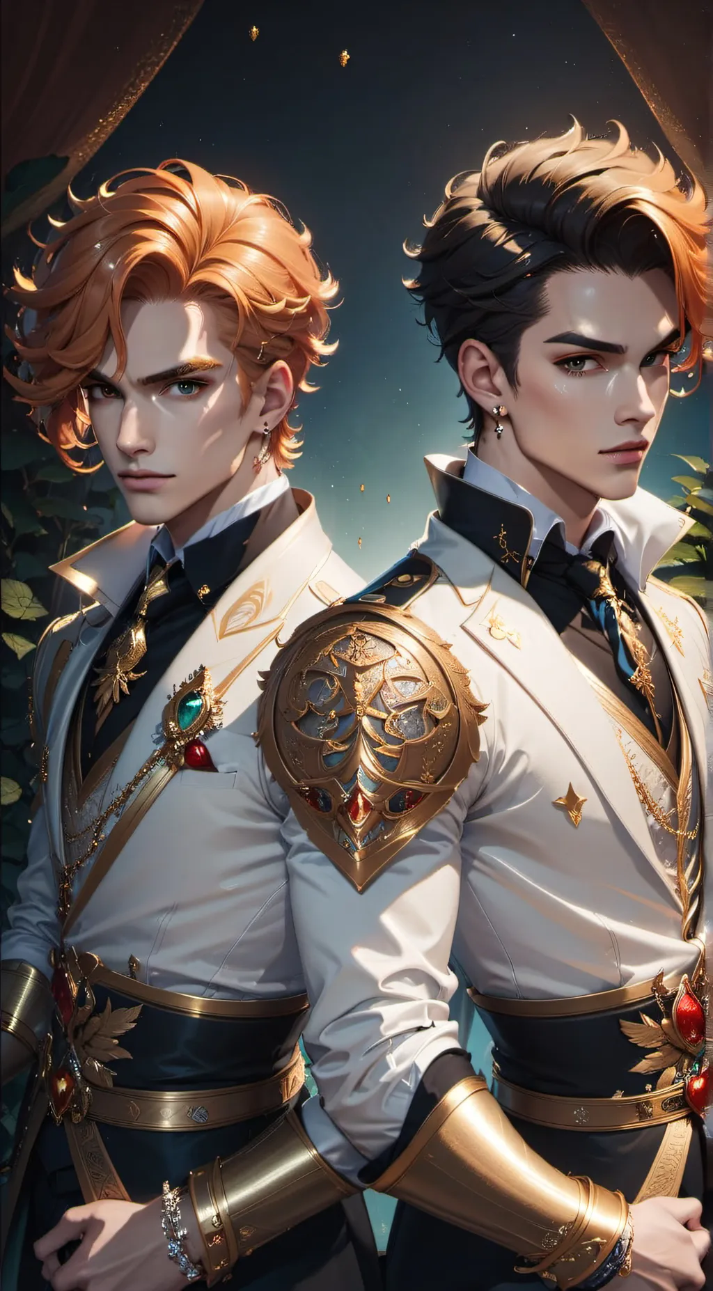 ai character: Aaron and Jill background