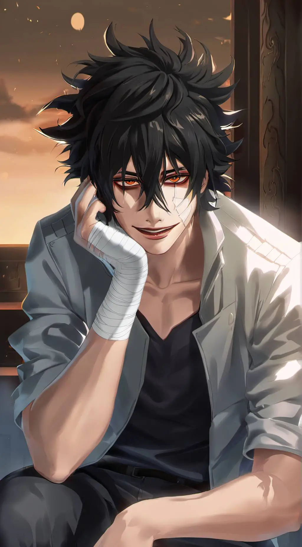 ai character: Kai background