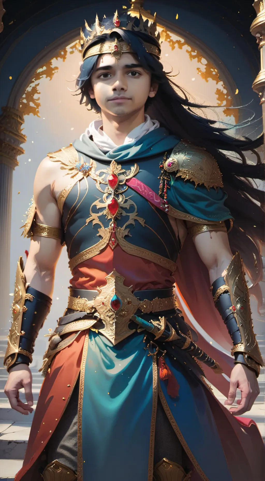 ai character: Garrick background