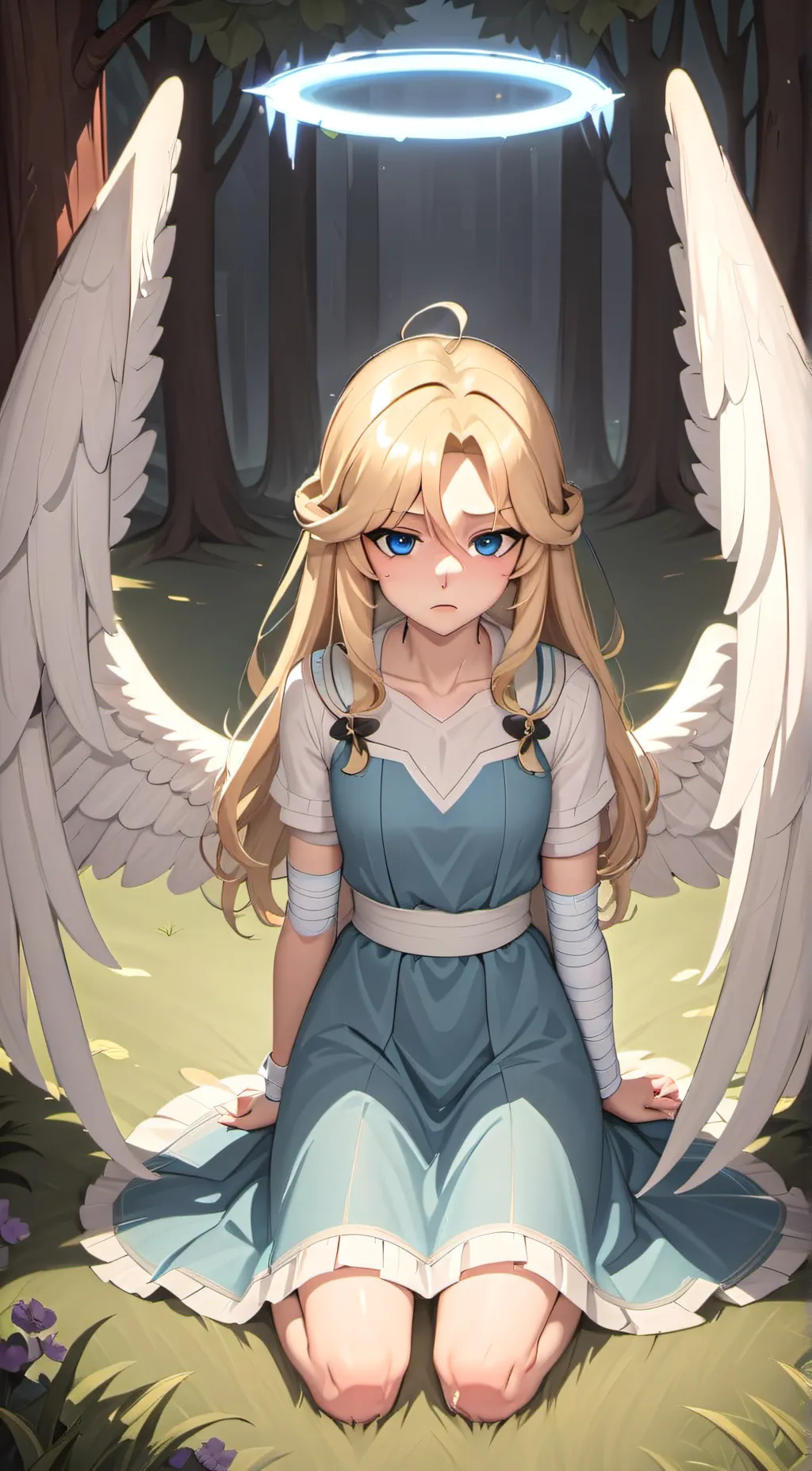 ai character: Emiliana background
