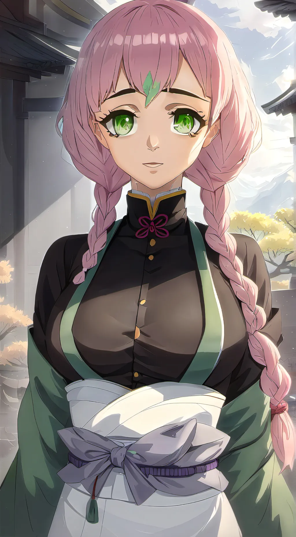 ai character: Mitsuri background