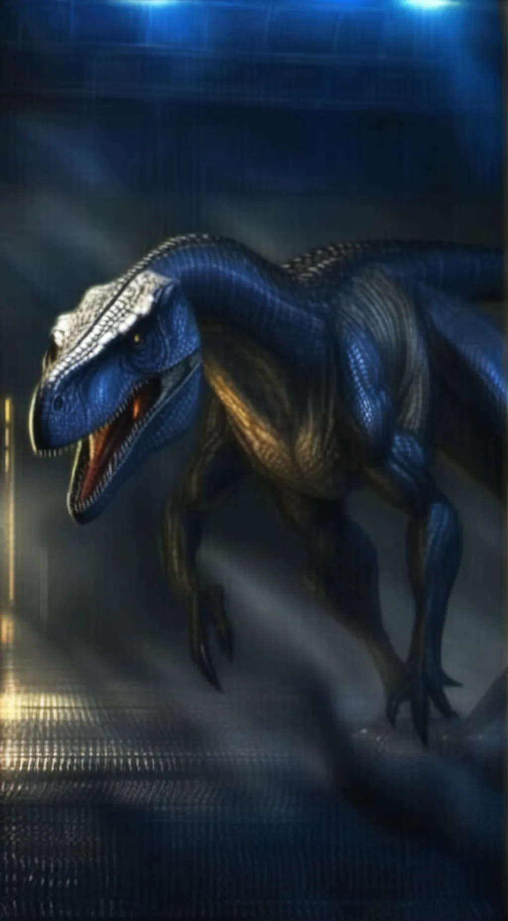 ai character: Indoraptor  background