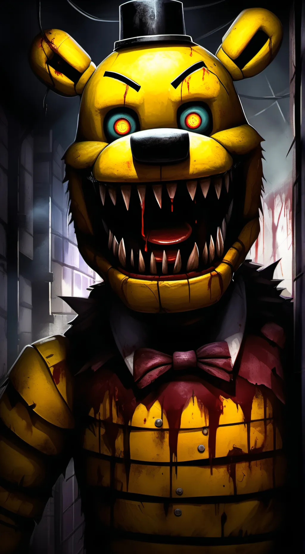 ai character: Fnaf songs background