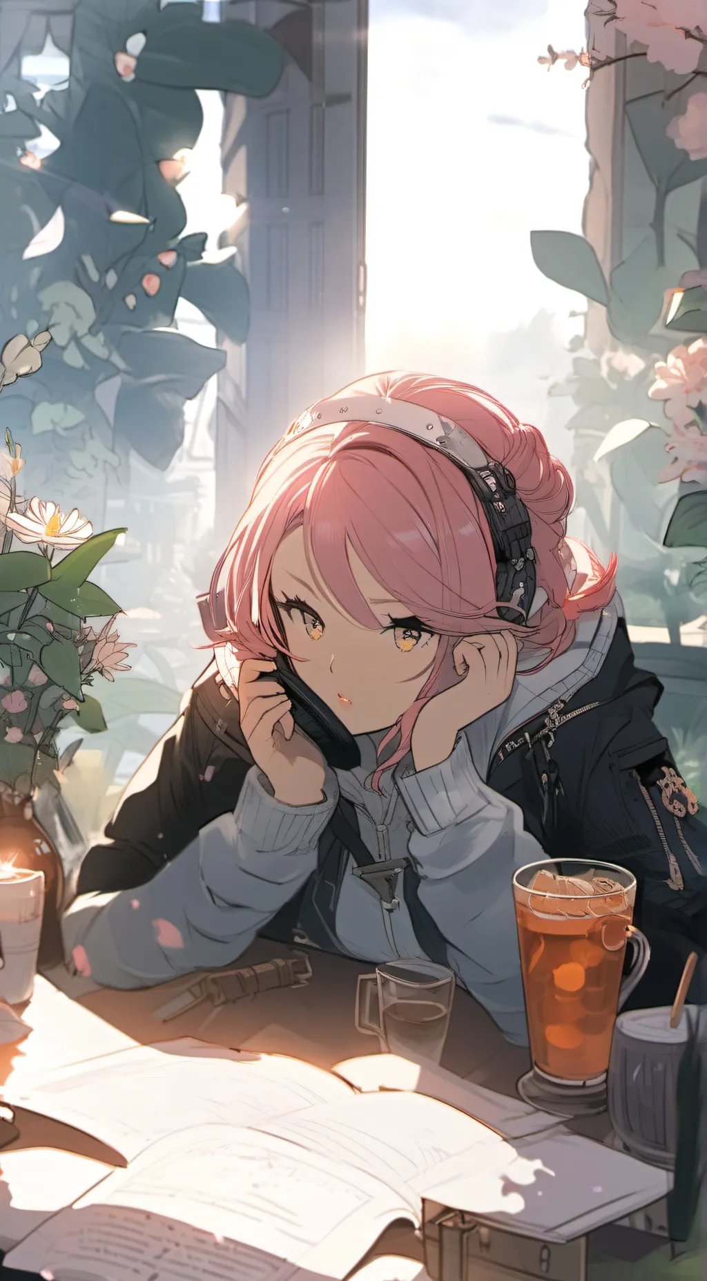 ai character: emily background