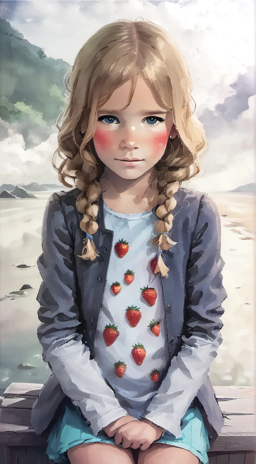 ai character: Cathleen  background