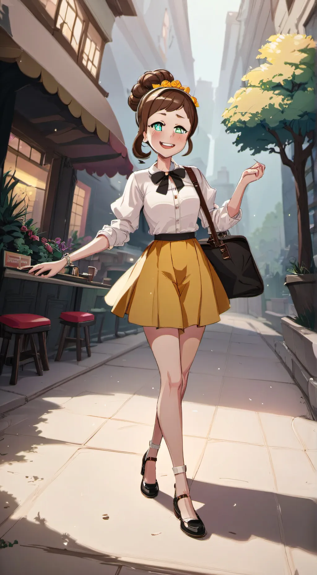 ai character: luan loud background