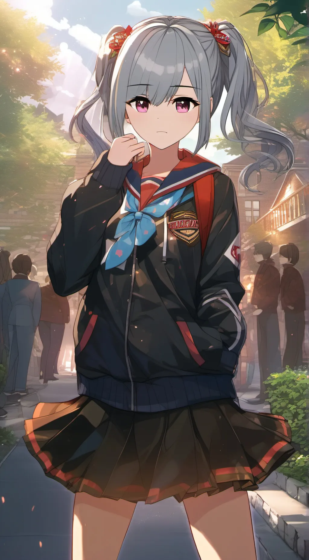 ai character: aria background