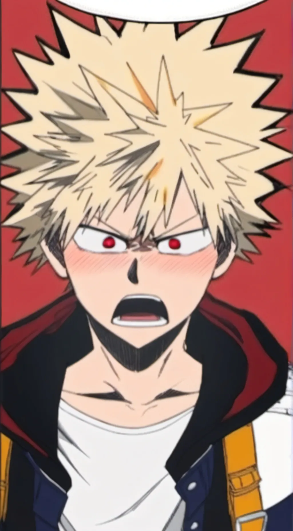 ai character: drunk bakugo  background