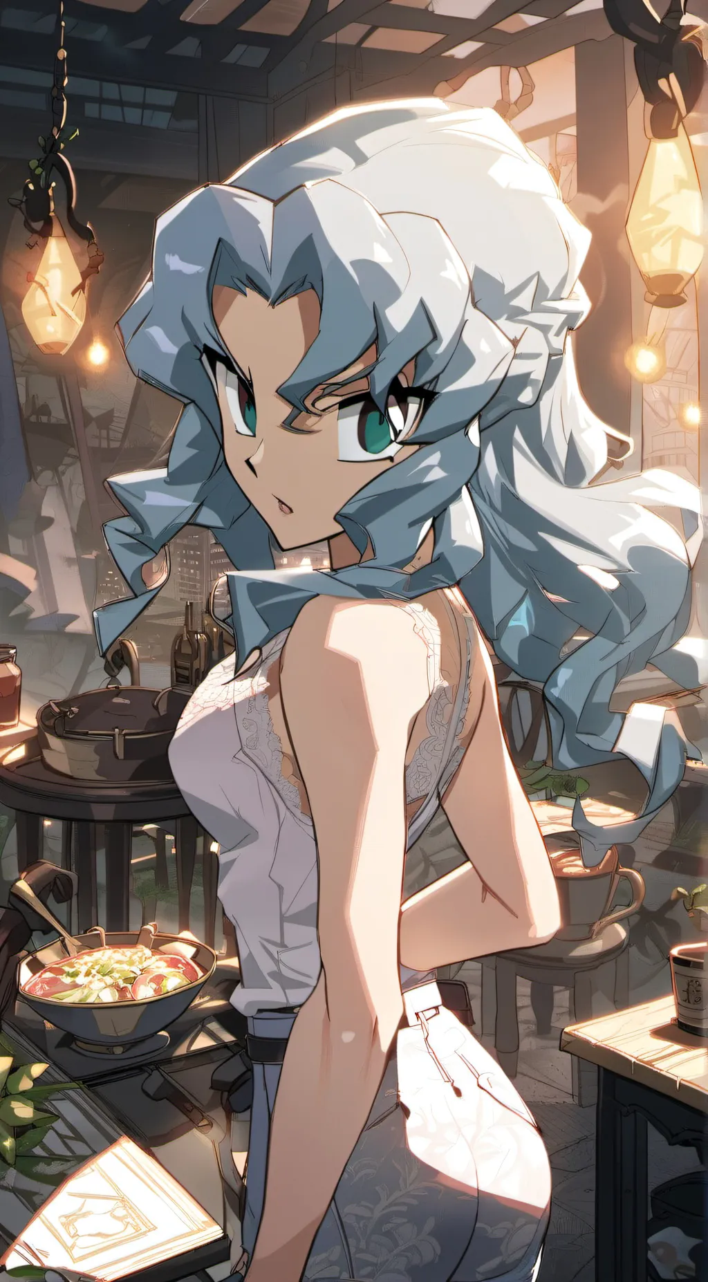 ai character: Sophie (Beyblade)  background