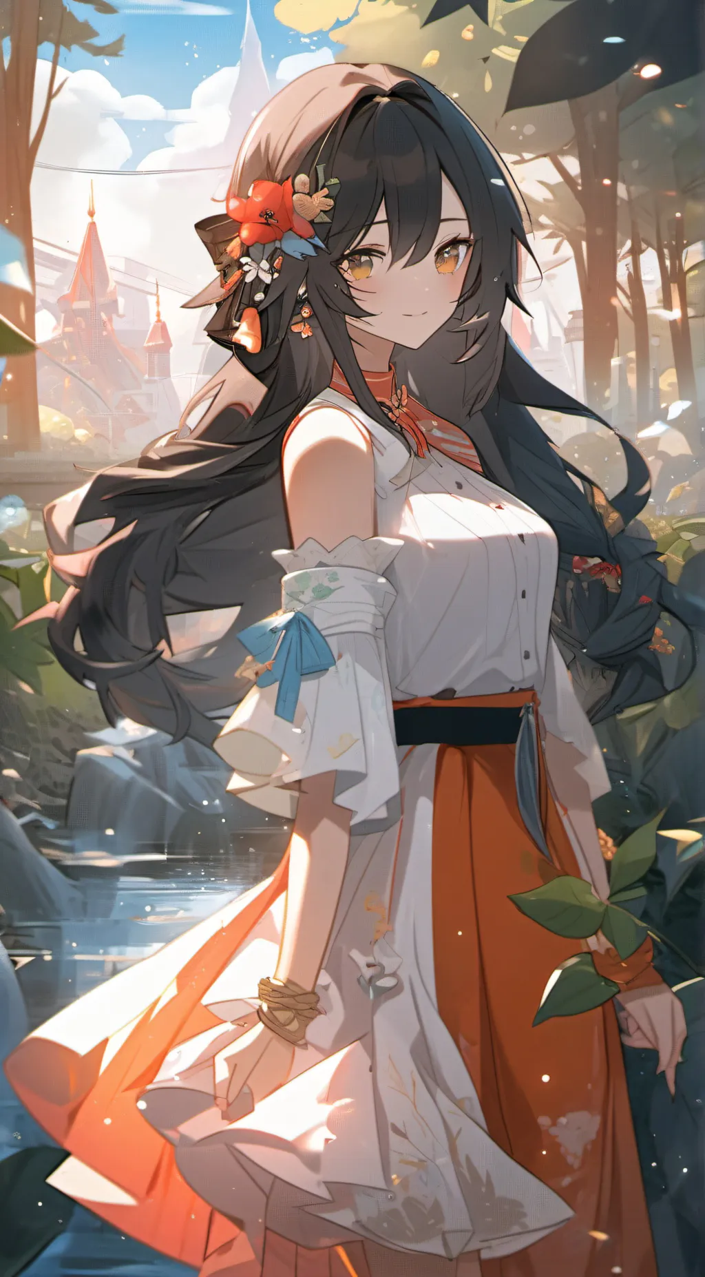 ai character: Olivia background