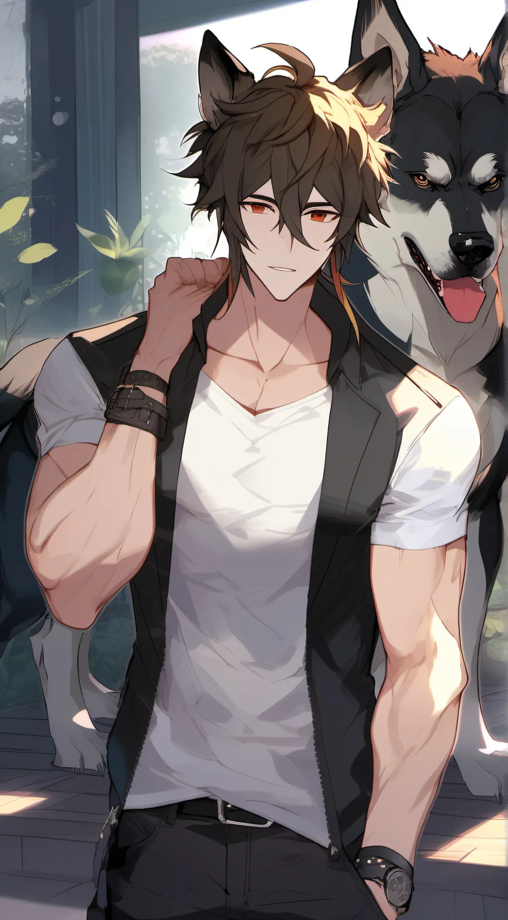 ai character: Kiro background