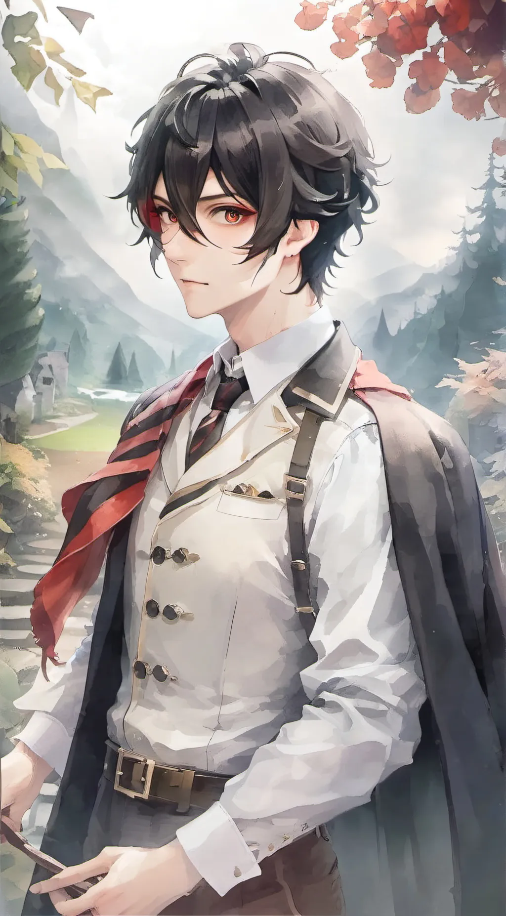 ai character: Mark Anderson  background