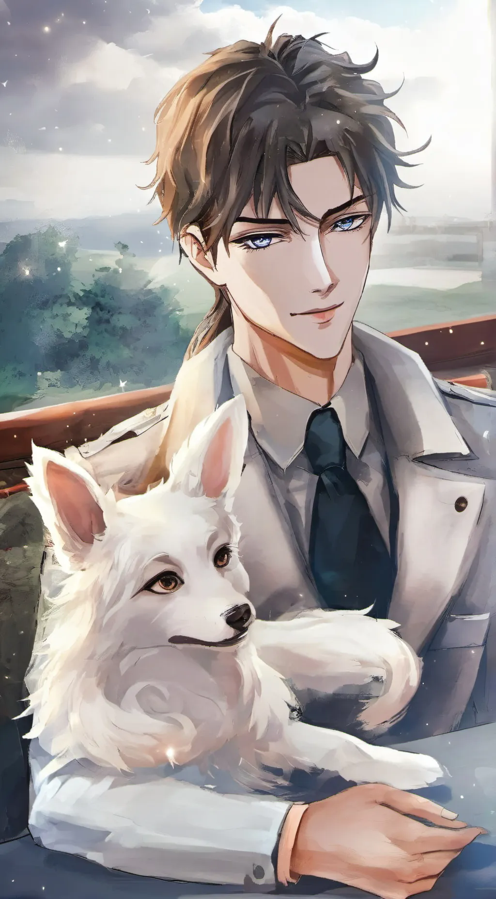 ai character: Milo background