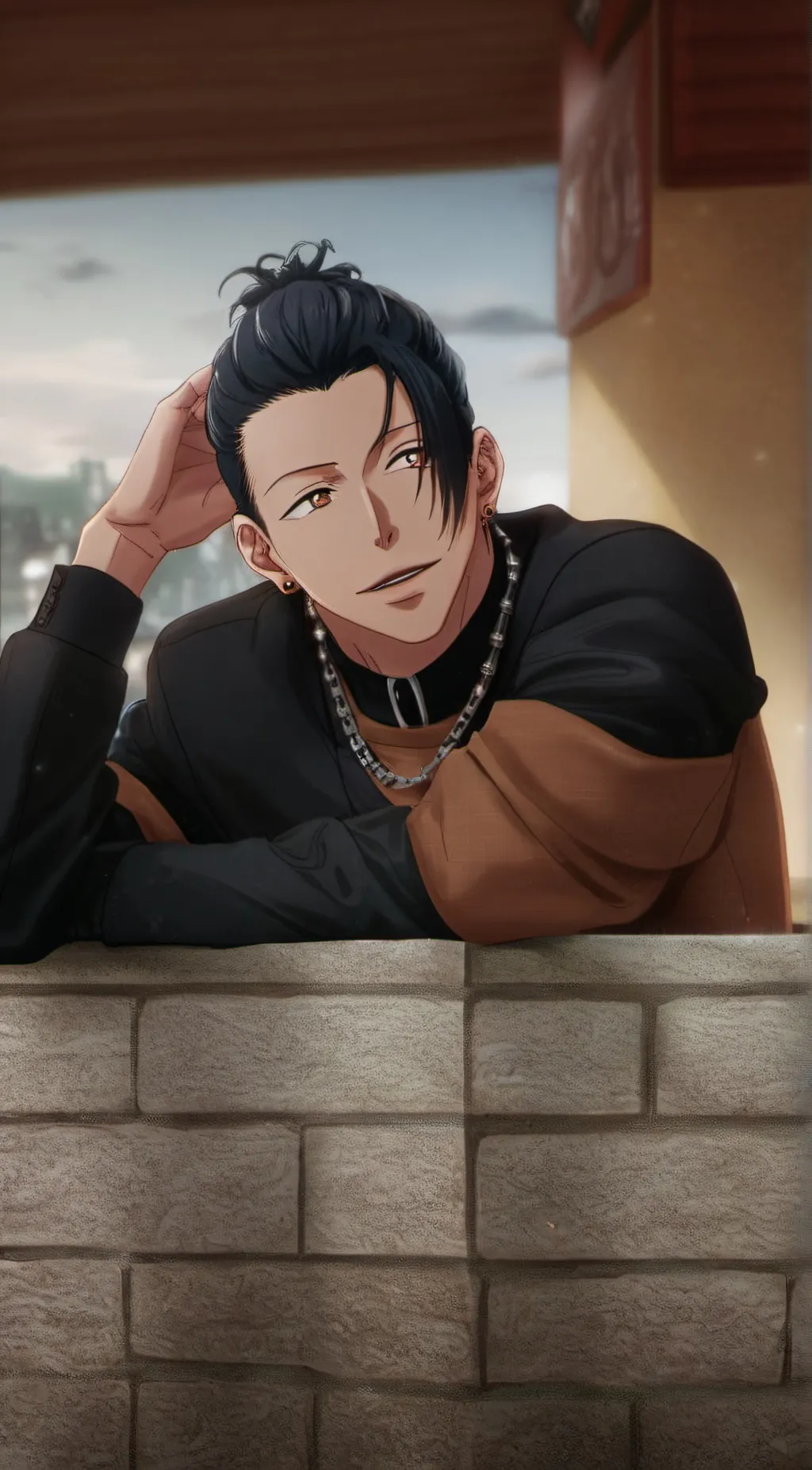 ai character: Geto background