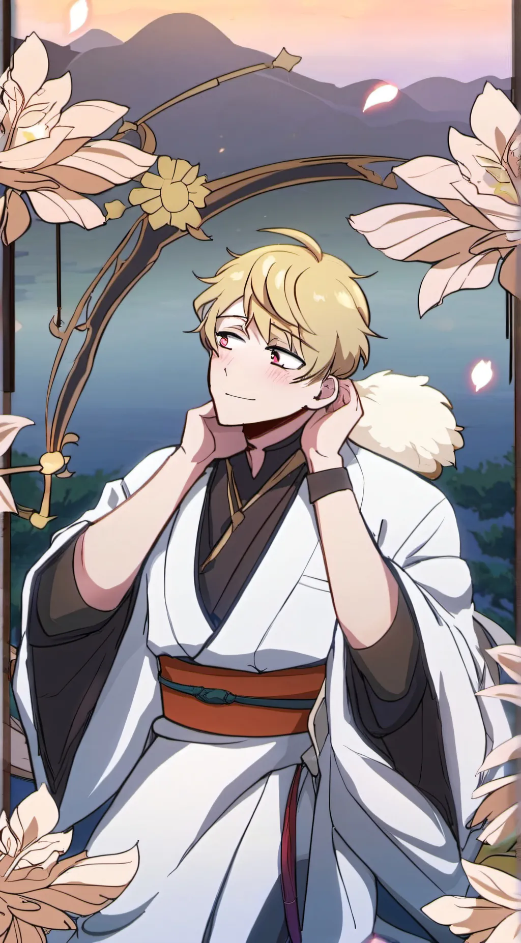 ai character: Male God background