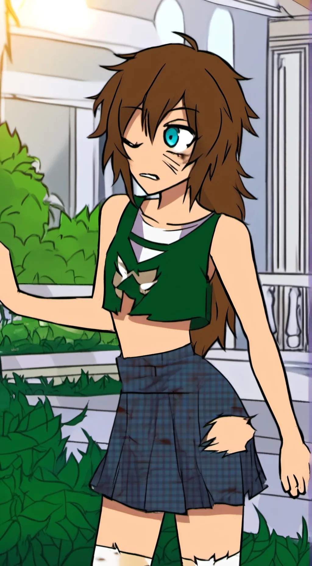 ai character: kim/(nickname) background