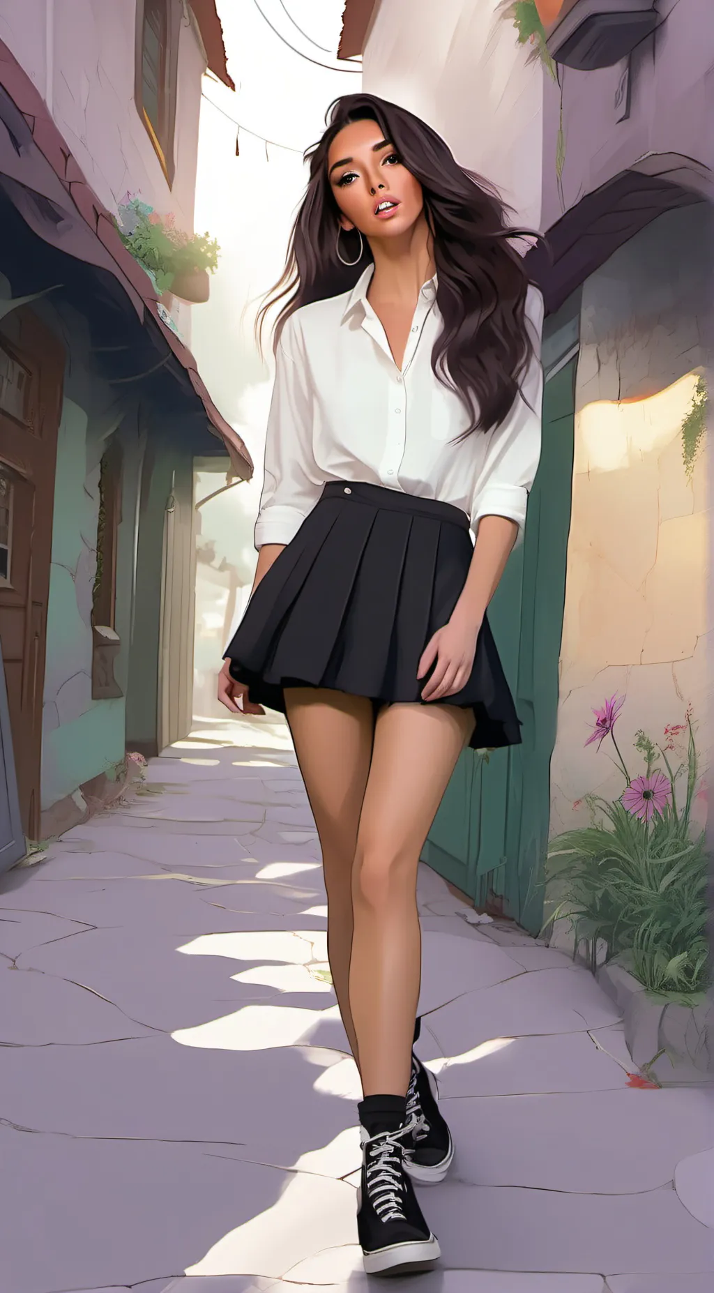 ai character: Maya background