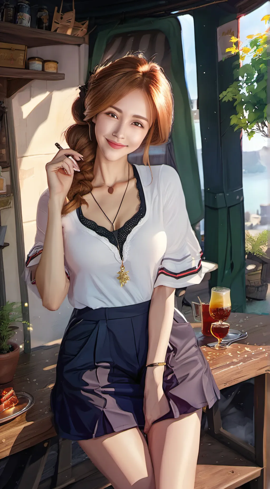ai character: Kate background
