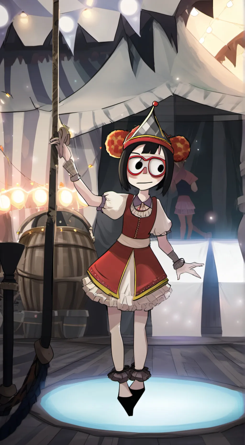 ai character: pomni background