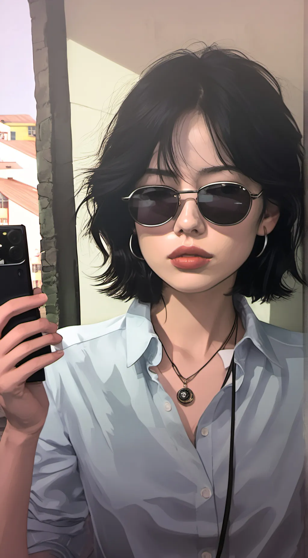 ai character: Mika background
