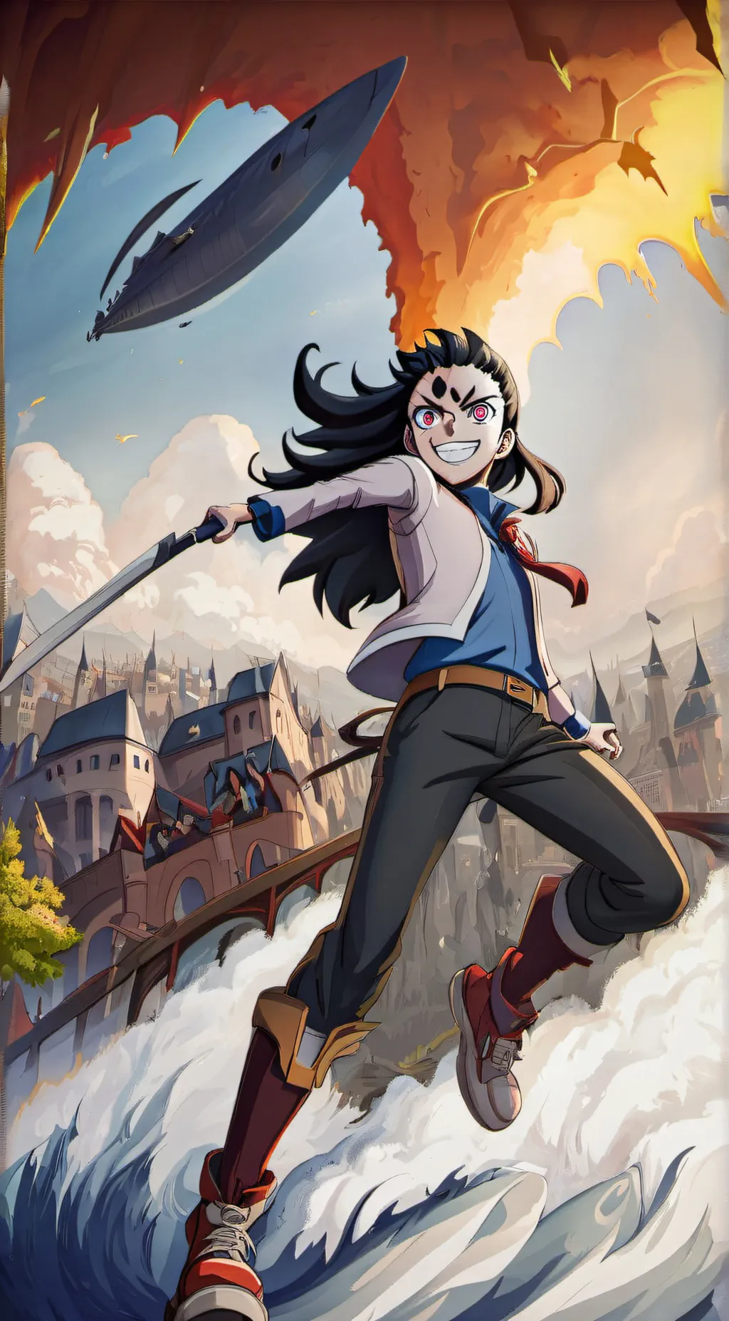 ai character: amy background
