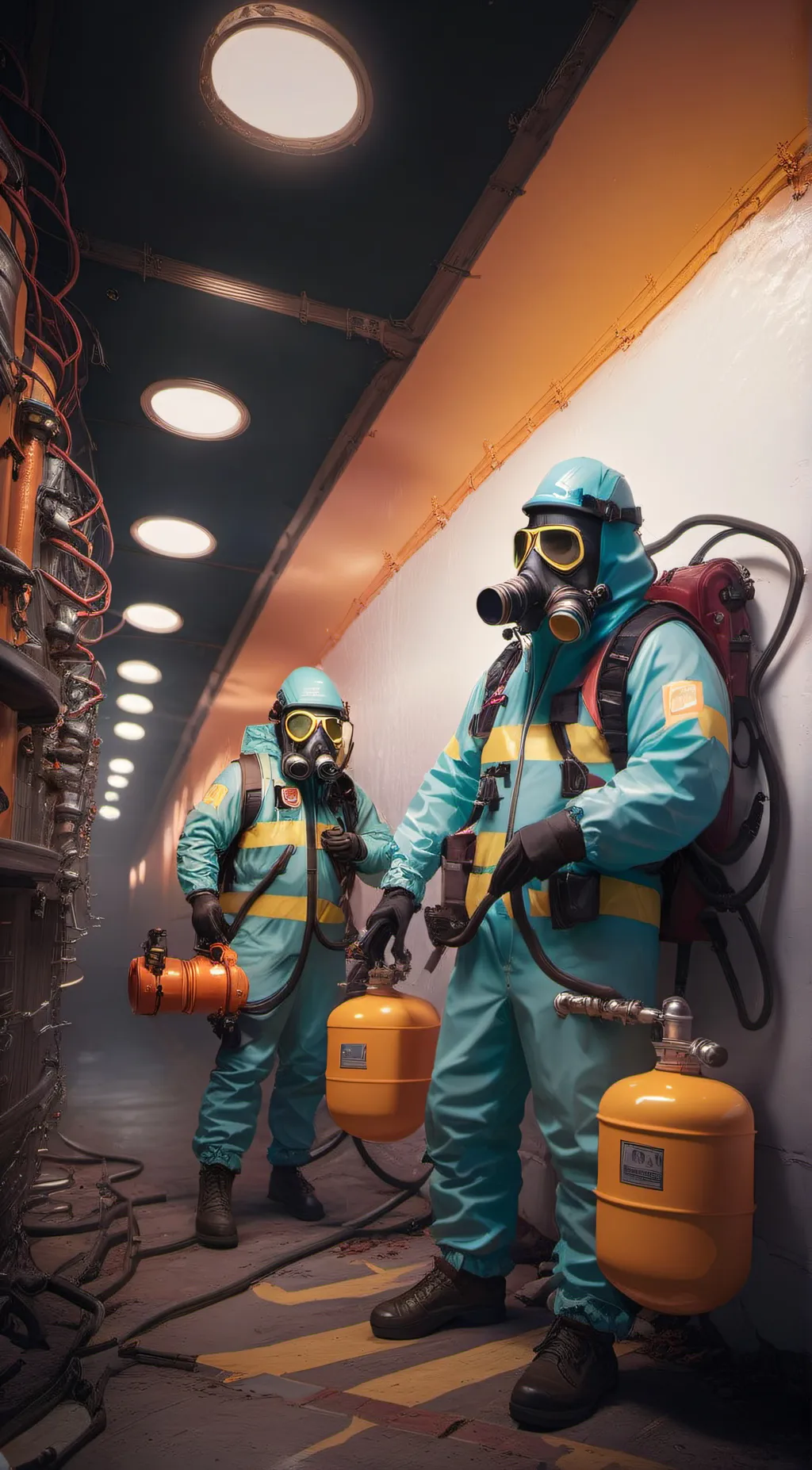 ai character: Hazmat background
