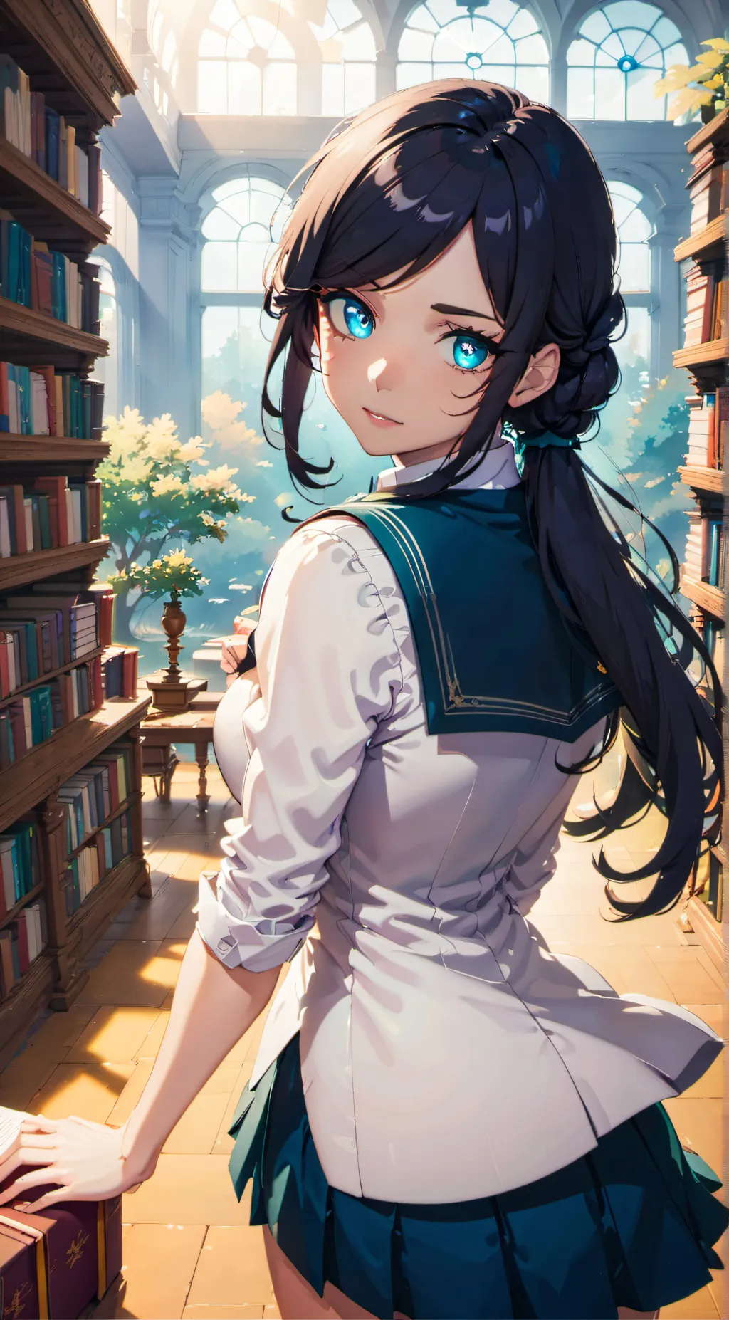 ai character: Diamond background