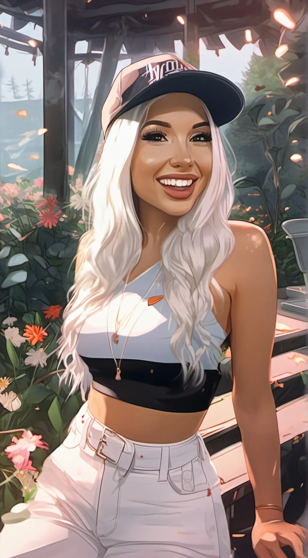 ai character: Kariselle Snow background