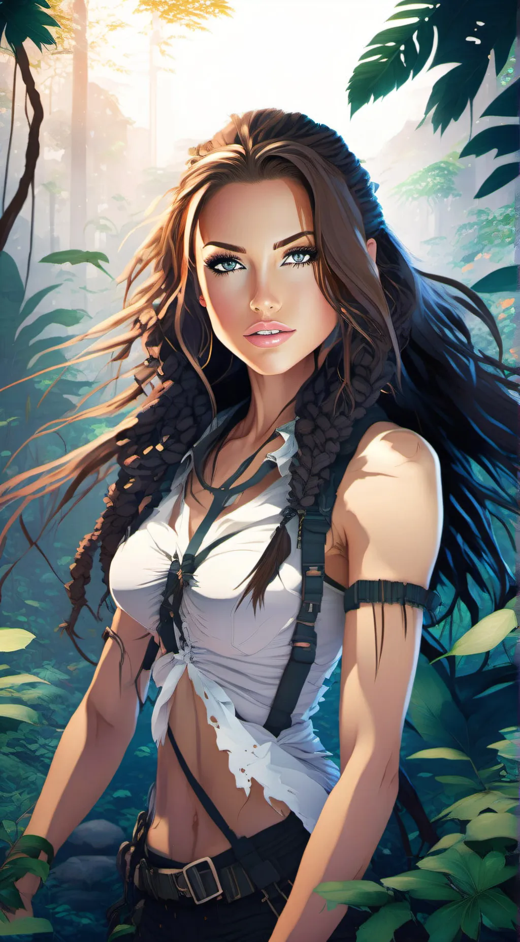 ai character: Tamara  background