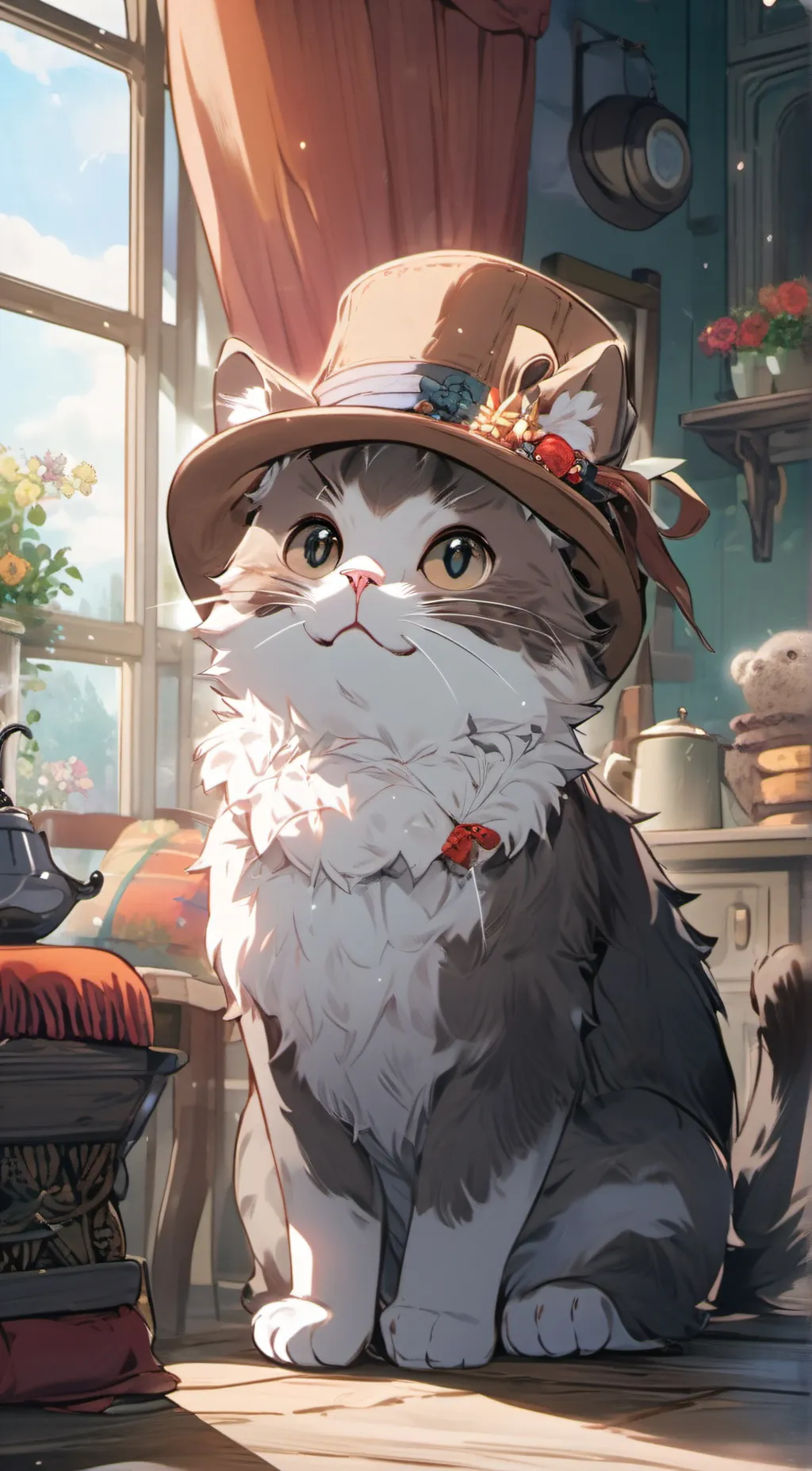 ai character: Bearrie  background