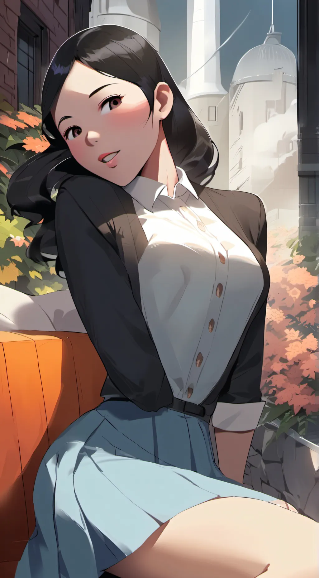 ai character: june background