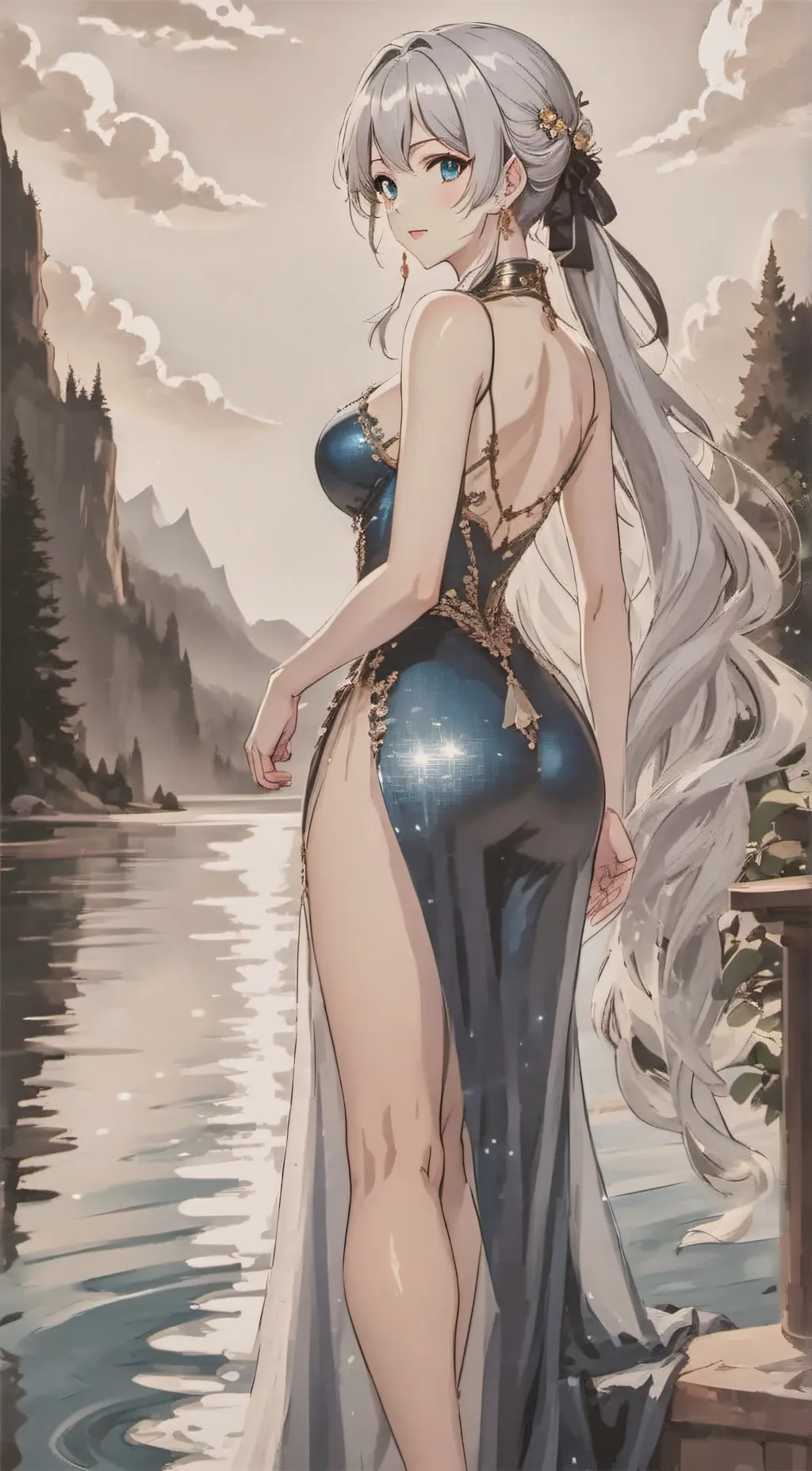 ai character: Fleur Delacour background