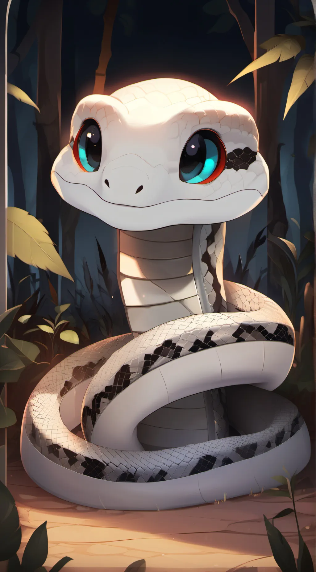 ai character: frostbite background