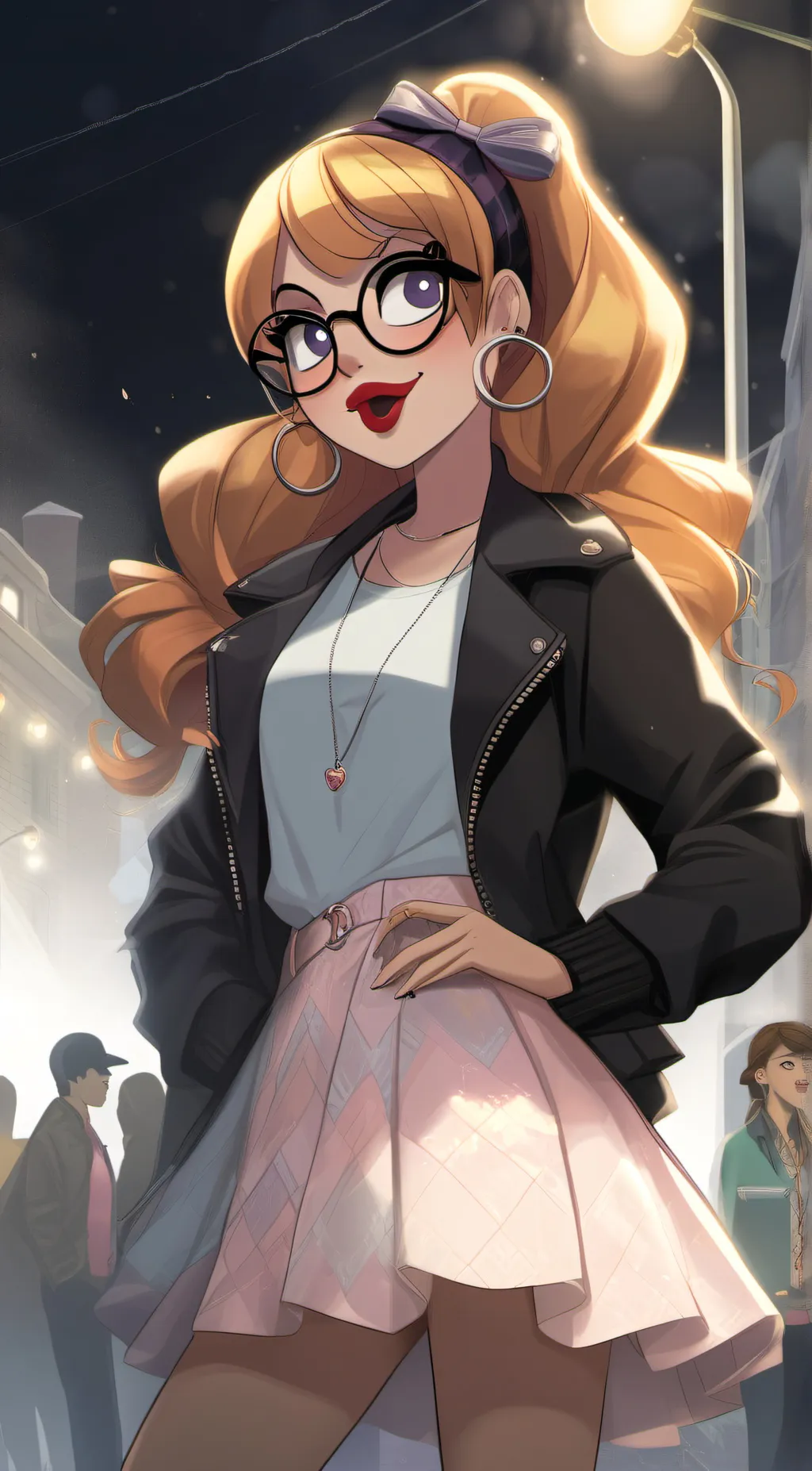 ai character: Blossom  background