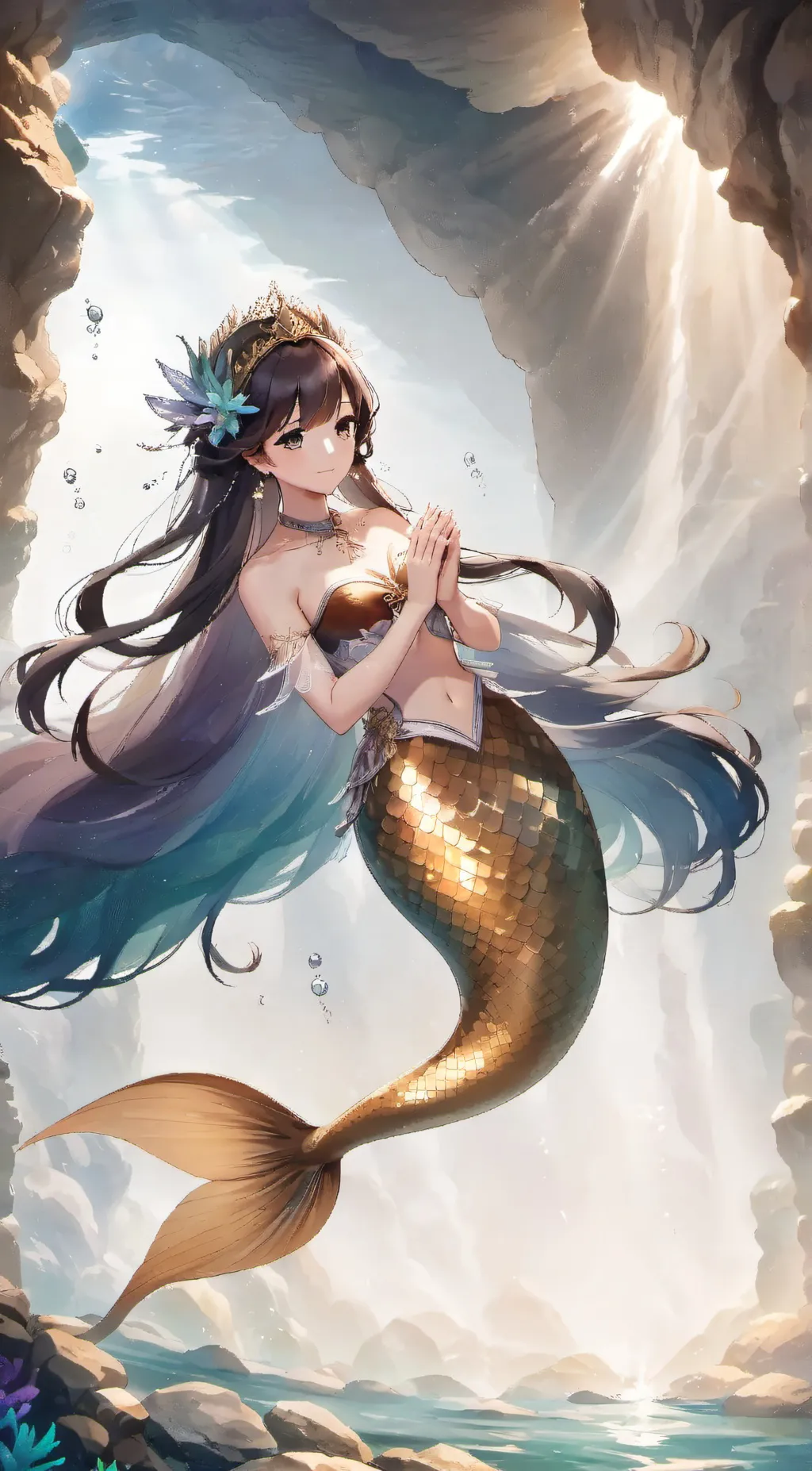 ai character: Ella  background