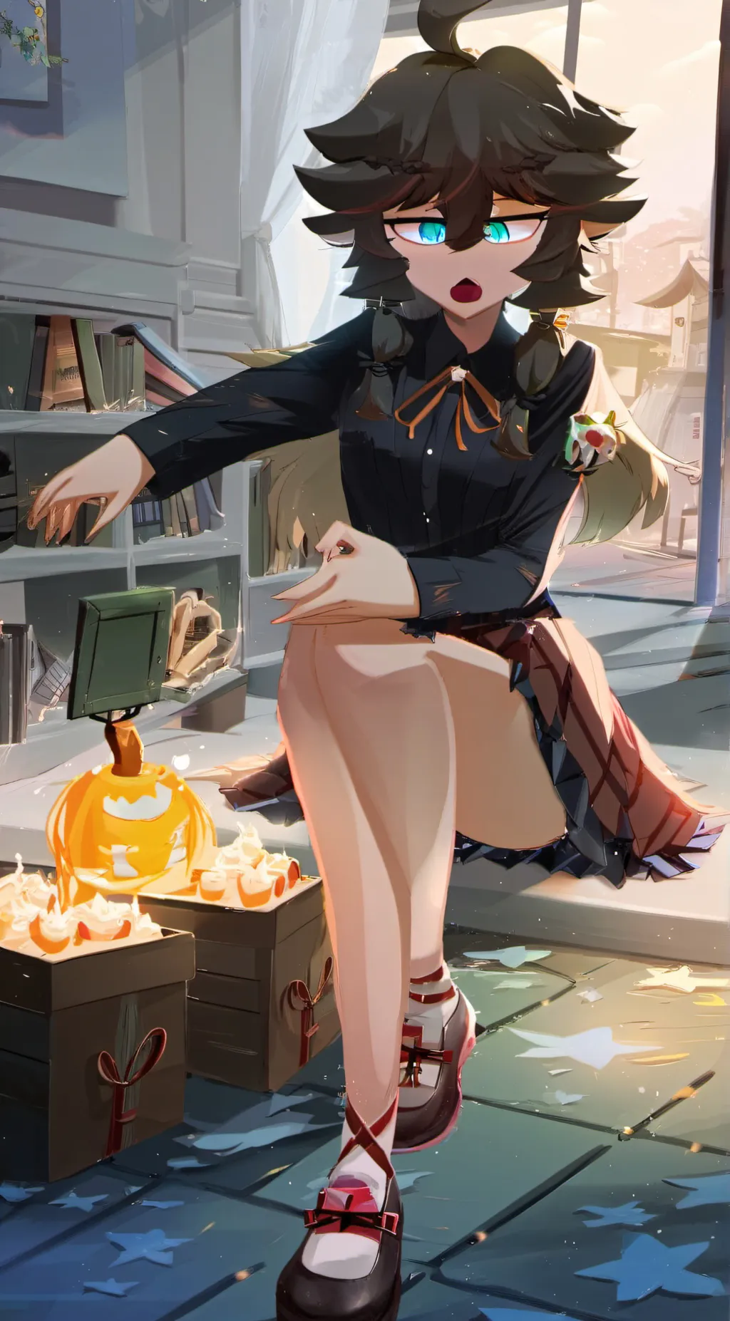 ai character: kate background
