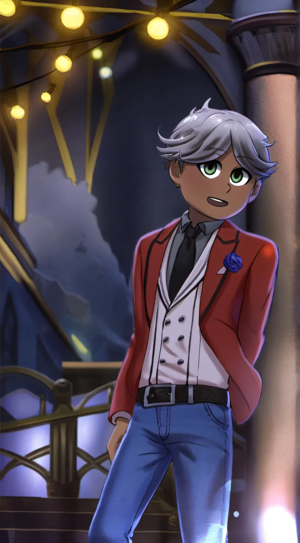 ai character: Alex background
