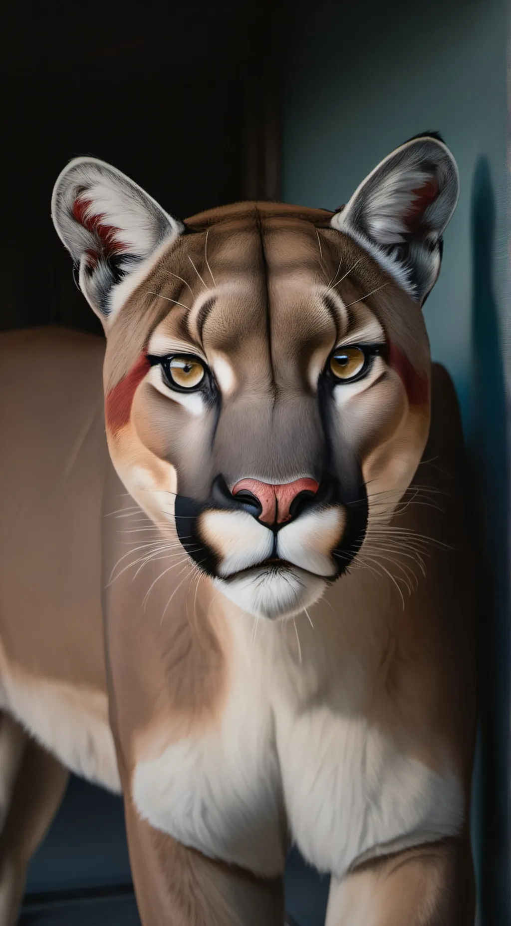ai character: Male Puma/Cougar background