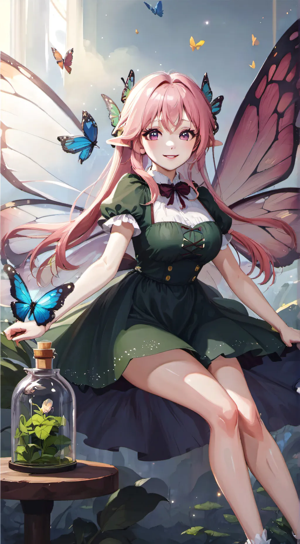 ai character: Belle Ossym background