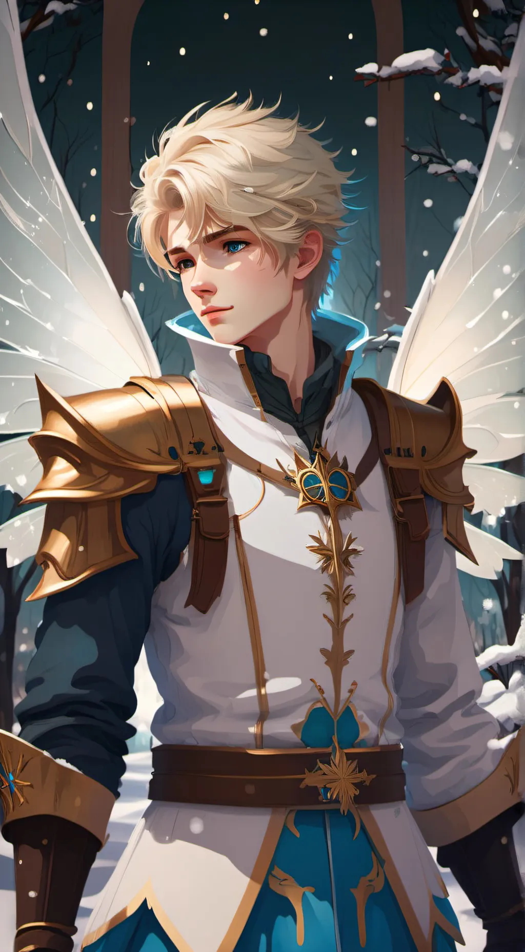 ai character: Gladiolus  background